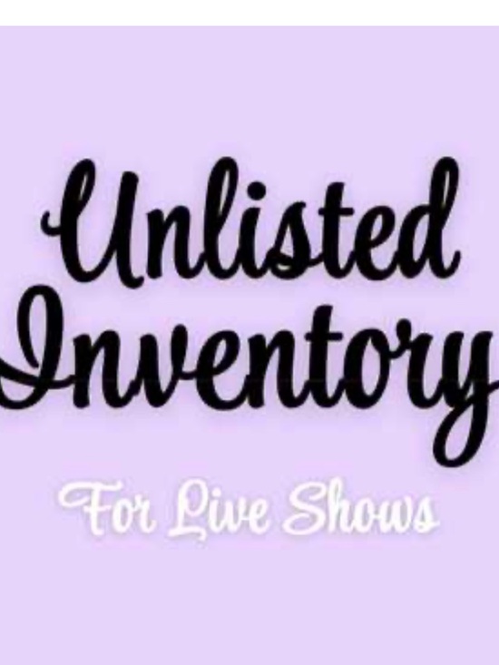 Accessories - Unlisted Inventory